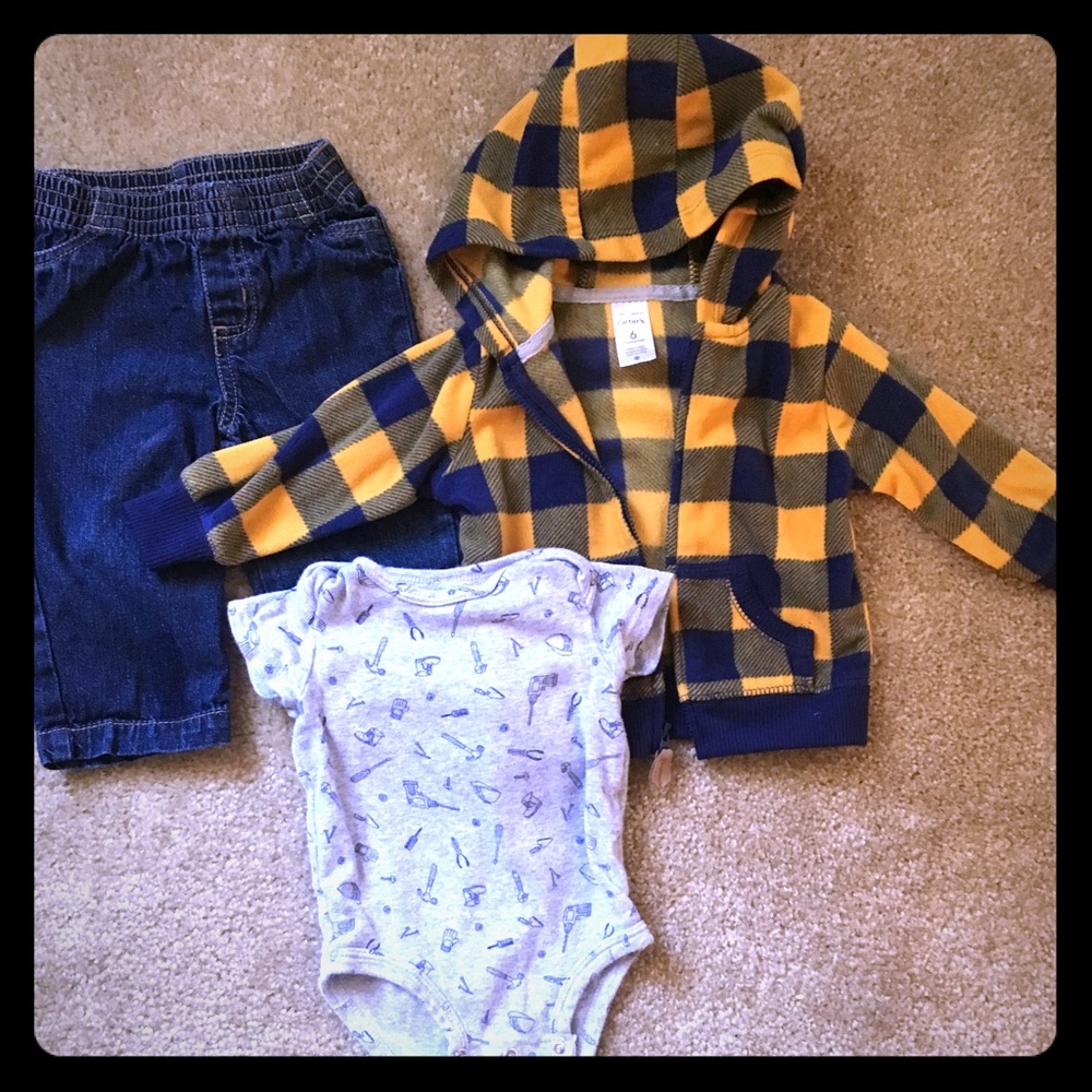 Carters Handyman Outfit